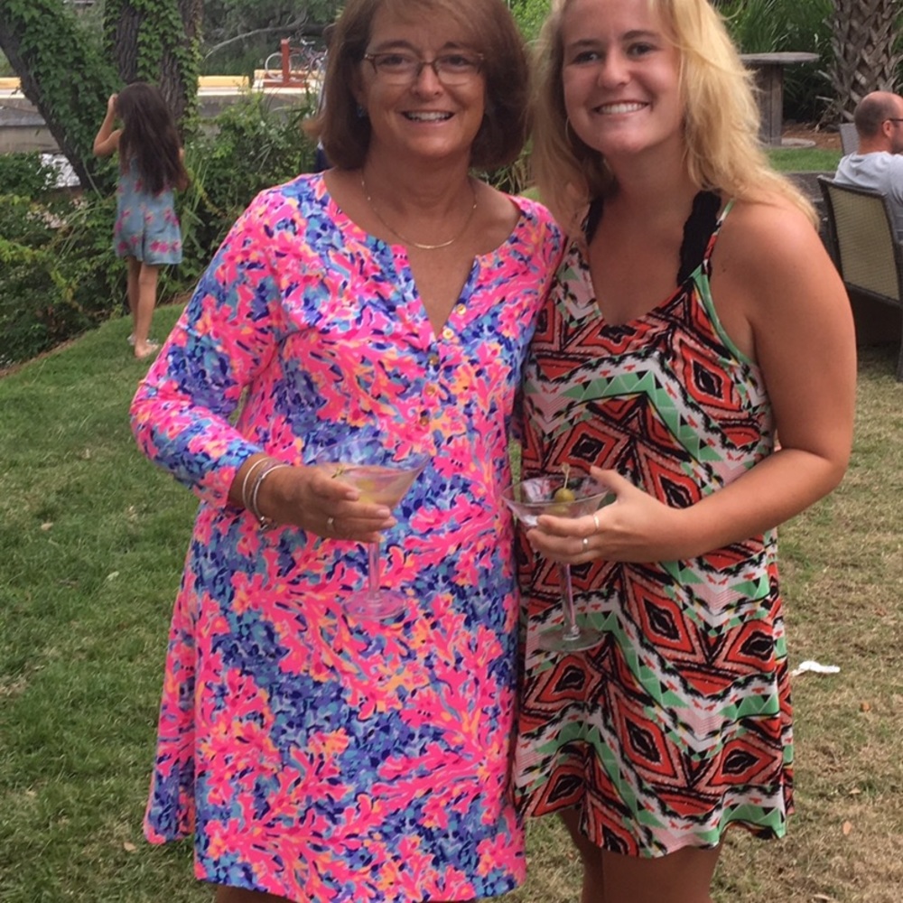 aztex print dress